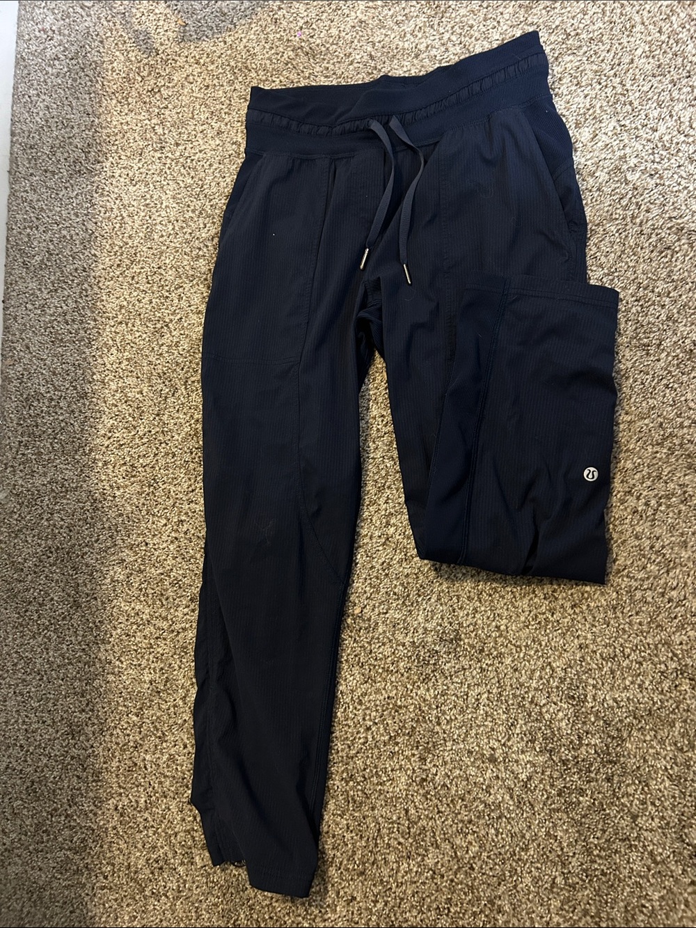 lululemon athletica Women's Navy Jogger Track Pants